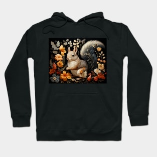 Cute Squirrel Vintage Cottagecore Aesthetic Hoodie